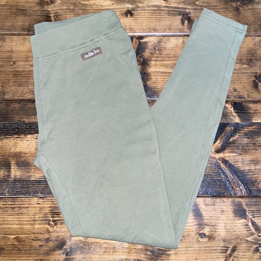 Matilda Jane Sage Green Leggings